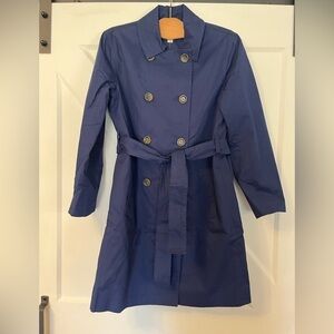 J. Crew Factory Women’s Petite Trench Coat BO622 Navy 0